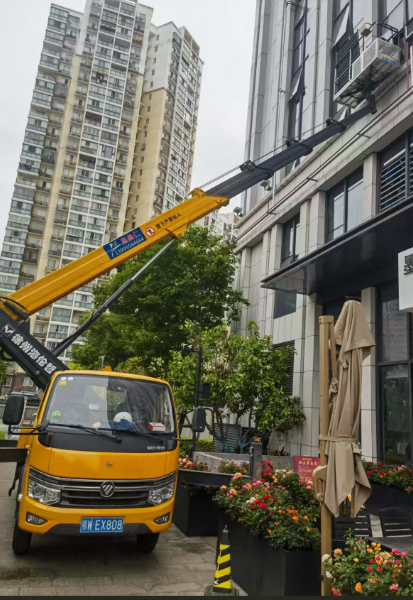 黃岡18米路燈車(chē)出租，帶司機(jī)隨叫隨到